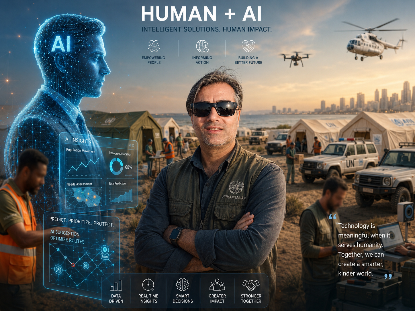 Arshad Khan — ICT Leader & Humanitarian Technology Executive
